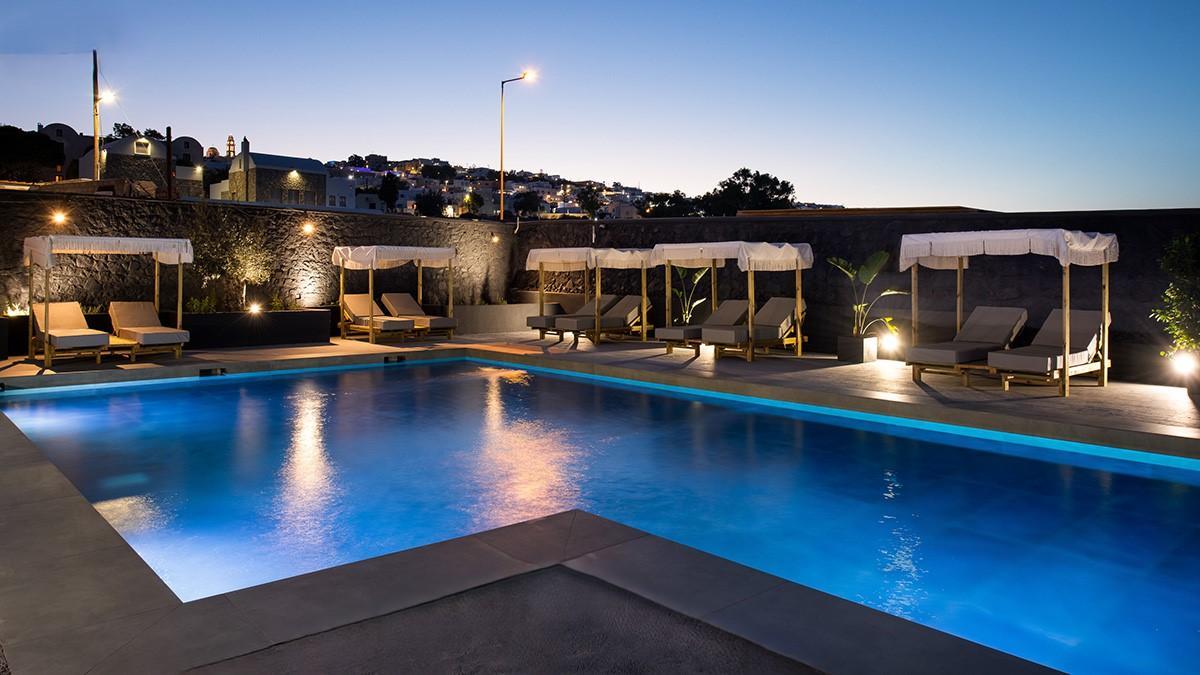The Noverian Bios Santorini Boutique Hotel Fira  Exterior photo